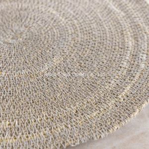 New Arrival Handmade Braided Seagrass Placemat Woven <b>Table</b> <b>Mat</b> for Kitchen Dining OEM Made In Vietnam - Product Image 3