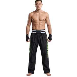 Black Neon Stripe Boxing <b>Trousers</b> Moisture Control Athletic Wear Flexible Martial Arts Training Boxing <b>Trousers</b> - Product Image 1