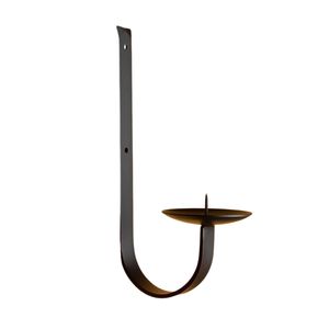 Nouveau support à bougies double avec finition enduite, design minimaliste décoratif, fait main, pour la salle à manger - Product Image 5