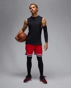 Pantalones Cortos de Baloncesto de Malla Transpirable para Hombre, 100% Poliéster, Secado Rápido, Cintura Elástica con Cordón, para Entrenamiento Deportivo - Product Image 3