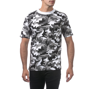 เสื้อยืดลายพรางผู้ชาย ดีไซน์เท่ห์ ระบายอากาศได้ดี เนื้อผ้านุ่มพิเศษ โพลีเอสเตอร์ สวมใส่สบาย เหมาะสำหรับออกกำลังกายและใส่ลำลอง - Product Image 6