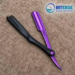Juego de Navajas de Barbero de Acero Inoxidable con Cuchillas de Repuesto, Herramienta Profesional para Afeitar y Peinar para Salón - Product Image 6