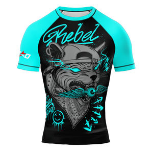 Camiseta Deportiva de Compresión para Hombre, Diseño Personalizado con Logotipo, Ligera, para MMA, Lucha Libre, Deportes de Invierno, Transpirable, Nueva Colección 2023 - Product Image 5