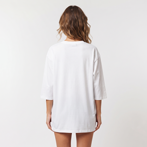 Women's Loose Fit Oversized V Neck Long Sleeve Cotton Pullover T Shirt Breathable Casual Custom Embroidery Print <b>Top</b> - Product Image 6