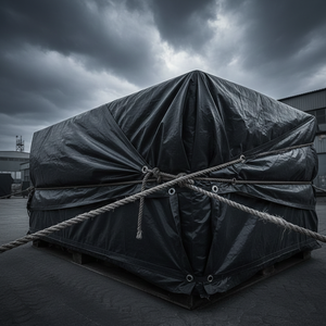 Bâche imperméable toutes saisons en polyéthylène laminé pour applications industrielles et extérieures, exportée en Inde - Product Image 5