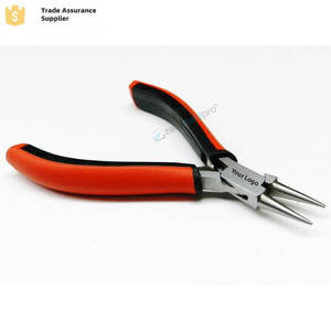 Pince à bec rond de haute qualité en gros, à pointe fine, avec poignée ergonomique et double ressort, outil de fabrication de bijoux pour la création de boucles - Product Image 4