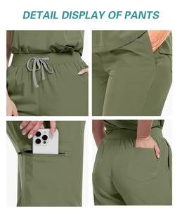 Uniformes Médicos Personalizados con Logotipo, Trajes de Enfermería, Belleza, Odontología, Hospital, Uniformes de 2 Piezas para Dentistas, Hombres y Mujeres - Product Image 6