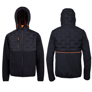 Chaqueta de Trabajo Personalizable para Hombre, Abrigo de Invierno Cálido y Transpirable de Algodón con Capucha y Pantalones - Product Image 4