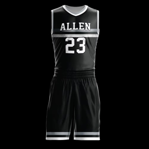 Camiseta de Baloncesto Profesional |   Diseño Minimalista y Discreto en Negro Texturizado |   Precio Directo de Fábrica - Product Image 4