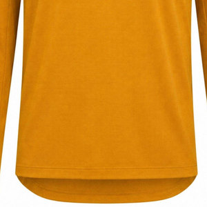 Customized Mustard Yellow <b>Long</b> <b>Sleeve</b> <b>Cycling</b> <b>Jersey</b> Adults Unisex Breathable Lightweight Quick Dry 100% Polyester Road Bike - Product Image 6