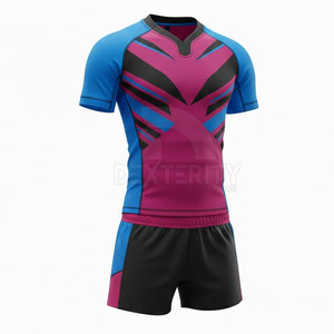 Nuevo Diseño de Uniformes de Rugby Transpirables para Adultos, Hechos en Pakistán, 100% Poliéster, Personalizados para Ropa Deportiva - Product Image 4