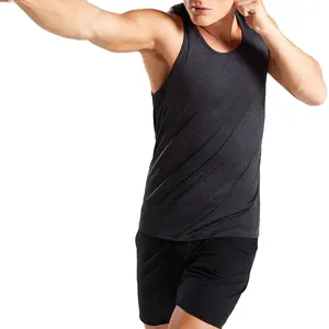 2024批发低价肌肉男士健身健身房纵梁背心来样定做彩色健美背心衬衫男士背心