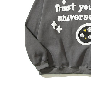 ผู้ผลิตมืออาชีพผลิตเสื้อฮู้ดดี้พิมพ์ลายพัฟฟ์สำหรับผู้ชายตามสั่ง เสื้อผ้าผู้ชาย เสื้อฮู้ดดี้พิมพ์ลายพัฟฟ์แบบกำหนดเอง - Product Image 4