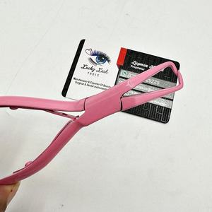 อุปกรณ์ขนตาปลอมสำหรับมืออาชีพอุปกรณ์ต่อผมทำจากสเตนเลสเกรดสำหรับการผ่าตัดสีชมพูร้อนเชื่อมโยงกับลูกปัด - Product Image 3