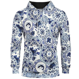 Ensemble de sweats à capuche imprimés par sublimation intégrale pour hommes, sweats à capuche vierges personnalisés pour hommes et sweat-shirts - Product Image 2