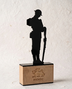 Honorary Commemoration Award for Outstanding Service Acrylic Wood Engraved Logo Durable Recognition Dedication - Product Image 5