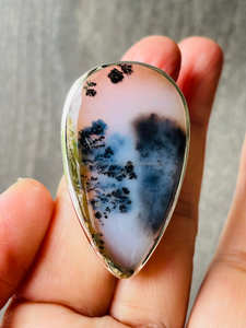 Bague en argent sterling massif 925 Pierre précieuse naturelle de haute qualité Unique en son genre Octobre Birthstone Cadeau de Noël pour elle - Product Image 2