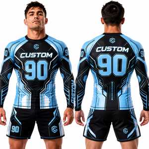 MMA <b>Compression</b> <b>Shirt</b> <b>Men</b> Workout Skinny Stretch Suit Sports <b>Shirt</b> Fitness Body <b>Shirt</b> <b>Men</b> Rash Guard Top selling - Product Image 6