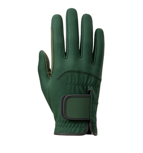 Gant de golf pour main droite en cuir PU, antidérapant, pour l'extérieur, unisexe, protection UV verte, gants de golf respirants en maille, durables - Product Image 2