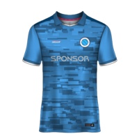 Tenues de football unisexes personnalisées, service OEM, vente en gros, ensembles d'entraînement, impression par transfert thermique, respirant, séchage rapide