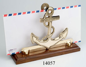 Boussole de cardan en laiton nautique faite à la main unique Base en bois poli Impression de logo personnalisé Vente d'artisanat du fabricant indien Prix bon marché - Product Image 3