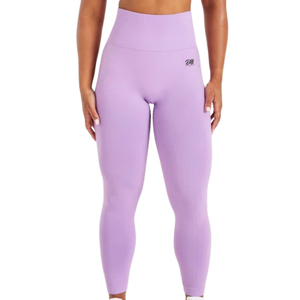 Leggings Deportivos Sin Costuras para Mujer, Cintura Alta, Elásticos, para Yoga, Gimnasio, Fitness, Correr, Transpirables, Control de Abdomen - Product Image 1