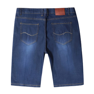 ชุดเดรสยีนส์ผู้ชายไซส์ใหญ่ ระบายอากาศได้ดี ใส่สบาย เหมาะสำหรับฤดูร้อน ผ้าทอ เอวกลาง ผลิตจำนวนมาก ปรับแต่งได้ - Product Image 4