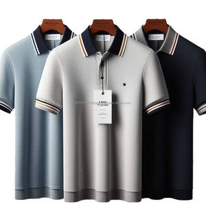 เสื้อผ้ากอล์ฟแขนสั้นสำหรับผู้ชายเสื้อโปโลสไตล์ฮิปฮอประบายอากาศได้สไตล์คลาสสิกไม่เหมือนใครสำหรับฤดูร้อน - Product Image 2