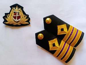 Épaulettes de deuxième ingénieur pour tenues et uniformes - Product Image 3