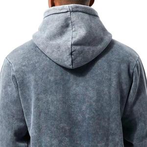 Heavyweight Printed Acid Wash <b>Tracksuit</b> Set Distressed Embroidery 100% Cotton Sweatshirt Sunfaded Hooded Sweatpants for Winter - Product Image 6