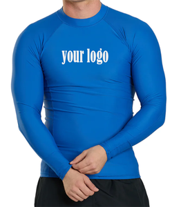 Camiseta de Compresión de Manga Larga Unisex con Protección UV SPF 50+, Secado Rápido, Transpirable, Sin Costuras, 220g, Diseño Personalizado (OEM/ODM) - Product Image 1