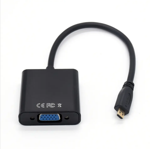 Cable <span class=keywords><strong>Adaptador</strong></span> Convertidor <span class=keywords><strong>Micro</strong></span> HDTV <span class=keywords><strong>a</strong></span> <span class=keywords><strong>VGA</strong></span>, Chapado en Oro, 1080p, <span class=keywords><strong>Micro</strong></span> HD Macho <span class=keywords><strong>a</strong></span> <span class=keywords><strong>VGA</strong></span> Hembra - Product Image 5