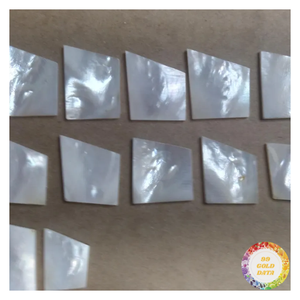 Matériau d'incrustation en nacre véritable du Vietnam, poli, forme naturelle, pour la fabrication de guitares, manches de couteaux, décoration de luxe, bijoux - Product Image 6