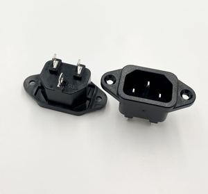 Wechselstrom steckdose C14 mit Schrauben löchern für Computer - Product Image 2