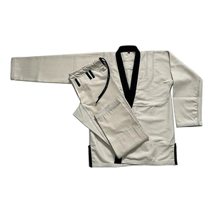 Uniformes de Entrenamiento de Artes Marciales, Karate, Judo, Taekwondo, Kung Fu, Jiu Jitsu, Kimono, 100% Algodón Elástico, Ligero, Duradero y Transpirable - Product Image 1