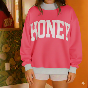 Women Street Style Oversized Fleece Sweatshirt Turtleneck Front Casual Winter <b>Top</b> Relaxed Fit Minimal Look for Cozy Daily - Product Image 5