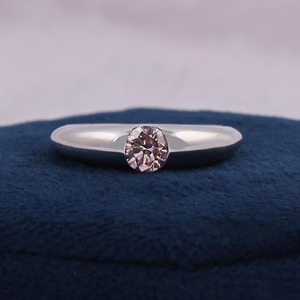 Oval Cut Diamond Engagement Ring Platinum Tension Setting Women's Classic Fine Jewelry - Product Image 5