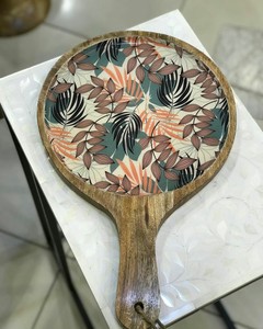 Bandeja de madera con diseño premium y estampado en esmalte, bandeja de madera, bandeja de esmalte, bandeja estampada a precio de fábrica al por mayor - Product Image 2