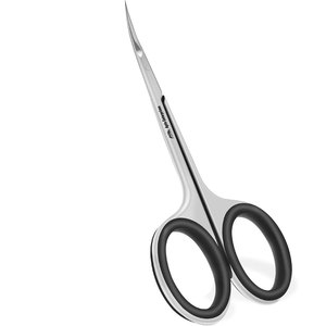 Ciseaux à manucure en acier inoxydable, ciseaux à sourcils, ciseaux à cuticules, lame extra fine courbée, ciseaux à cuticules professionnels - Product Image 1