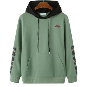 เสื้อฮู้ดผู้ชายสีพื้น ผลิตในปากีสถาน ผ้าฝ้าย 100% พร้อมโลโก้พิมพ์ตามสั่ง คุณภาพสูง ระบายอากาศได้ดี - Product Image 1