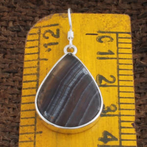 Pendientes de Plata de Ley 925 con Fluorita Natural en Forma de Corazón, Estilo Vintage, para Mujer, Joyería Fina, Regalo para Bodas y Fiestas - Product Image 6