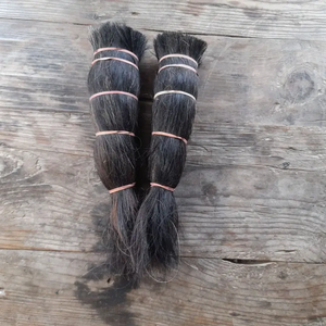 Cerdas de Pelo Natural de Búfalo y Cola de Buey Hechas a Mano, Ecológicas, Modernas, de Grado Profesional, Negras, para Manualidades - Product Image 4