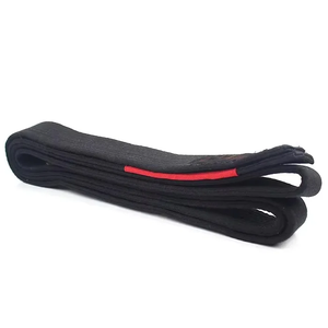Nouvel Arrivage Ceintures d'Arts Martiaux BJJ en Coton 100% Personnalisables avec Logo OEM, Prix Raisonnable, Ceintures de Karaté Brodé sur Mesure - Product Image 3