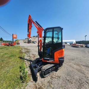 รถขุดขนาดเล็ก Kubota KX030-4 มือสอง ขนาด 3 ตัน ยกสูงได้ พร้อมห้องโดยสารแบบปิด เครื่องยนต์คุณภาพสูง ได้รับการรับรองมาตรฐาน CE เครื่องยนต์ Kubota - Product Image 3