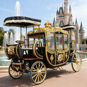 Carruaje Eléctrico Real para Caballos, Carroza Especial para Bodas de Princesas, Transporte - Product Image 1