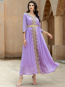 Abaya de luxe pour femmes musulmanes, robes abaya, abaya femme, robe musulmane, abaya de luxe, abaya Dubaï, abaya femmes, logo personnalisé, vente en gros 2026 - Product Image 4