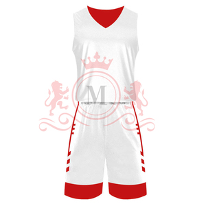 Durable <b>Athletic</b> Team Wear With Breathable Reversible Basketball Uniform Lightweight Jersey Shorts For Training - Product Image 6