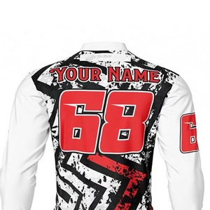 Jersey de Motocross Personalizado con Diseño de Logotipo de Alta Calidad para Deportes / La Mejor Ropa Deportiva, Jersey de Motociclismo y Motocross - Product Image 6