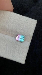 Natural Tourmaline Gemstone Emerald Cut Loose Stone Genuine Faceted Tourmaline For Fine Jewelry Making - Product Image 4