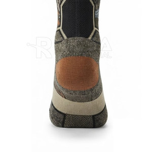 Heavy Duty Hunting Socks Breathable Crew Socks Reinforced Heel Toe for Outdoor Hiking Trekking Fishing and <b>Work</b> <b>Boots</b> - Product Image 6